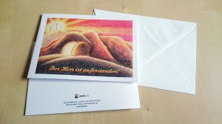 Ostergrusskarte: Der Herr ist auferstanden 01