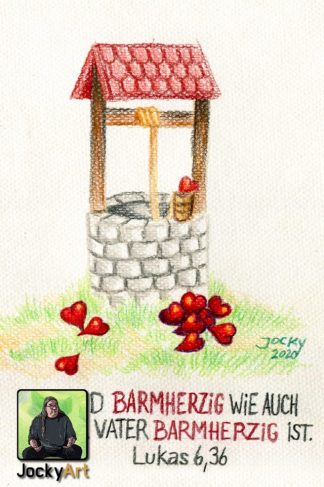 Kunstdruck: Seid barmherzig