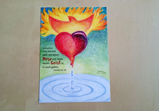Postkarte: Neues Herz, neuer Geist (Foto)