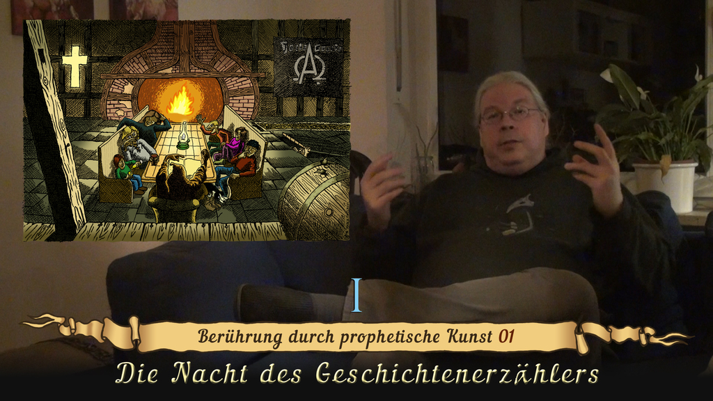 Die Nacht der Geschichtenerzählers I - Berührung durch prophetische Kunst 01