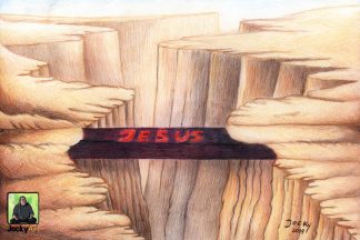 Jesus überwindet Trennung (Kunstdruck)