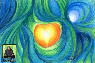 Geborgenheit II  (Kunstdruck)