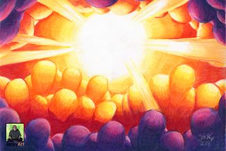 Schau aufs Licht (Kunstdruck)