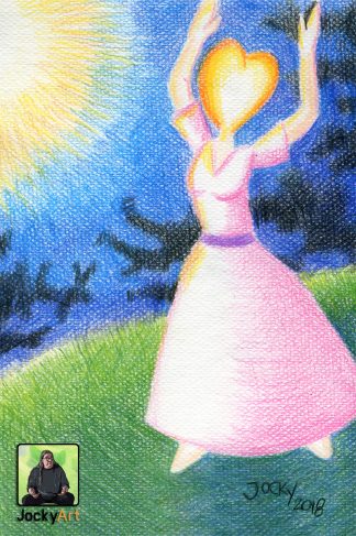 Kunstdruck: Liebe bringt Schönheit hervor