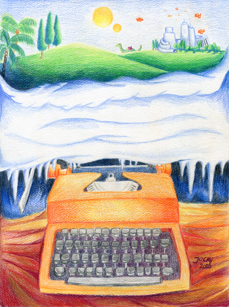 Testimonial: Die entflammte Schreibmaschine