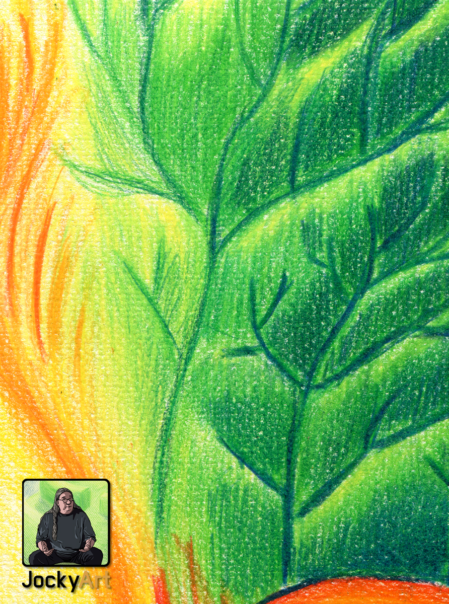 Original: Feuer des Geistes (Detail)