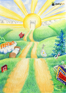 Vollende stark deinen Lauf!