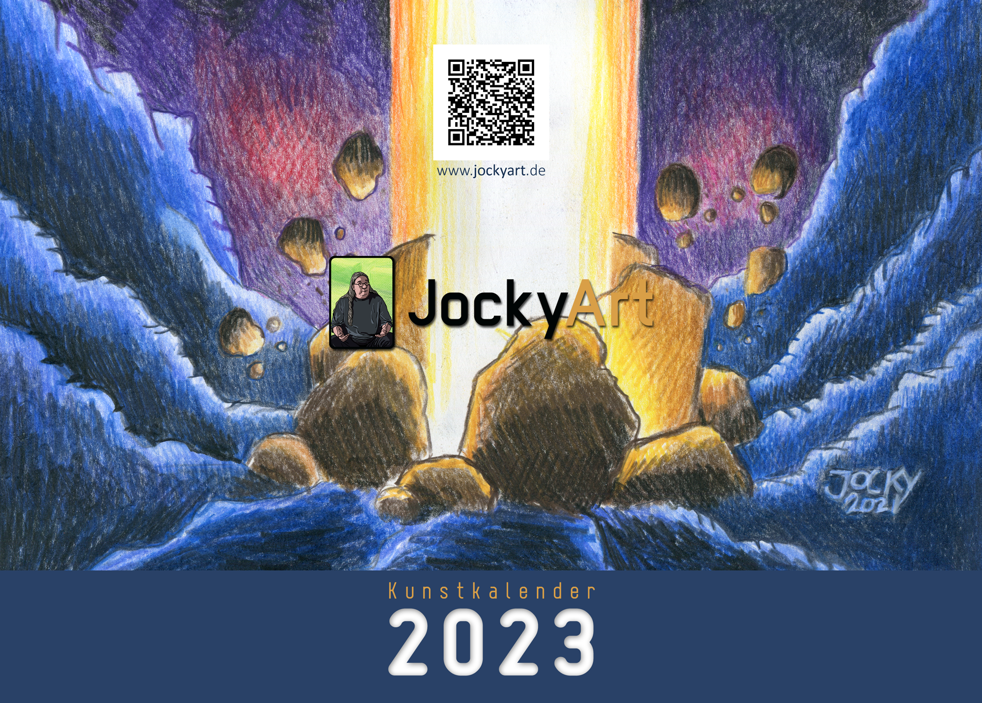 Deckblatt - Postkartenkalender