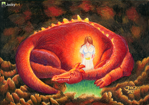 Der Drache und die Frau