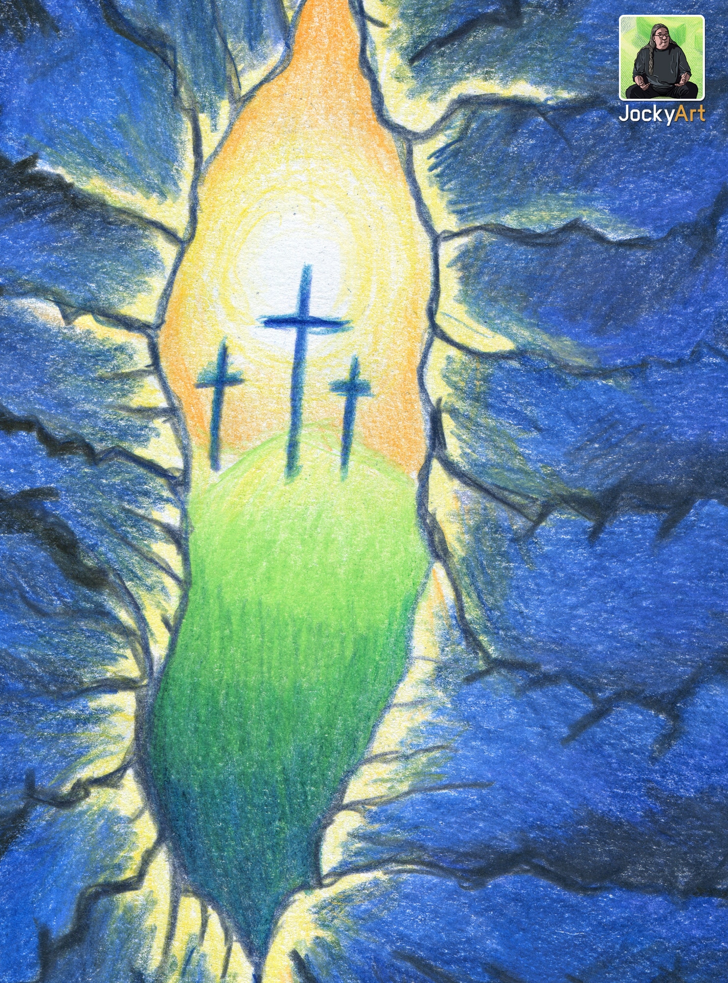 Funke der Hoffnung (Detail)