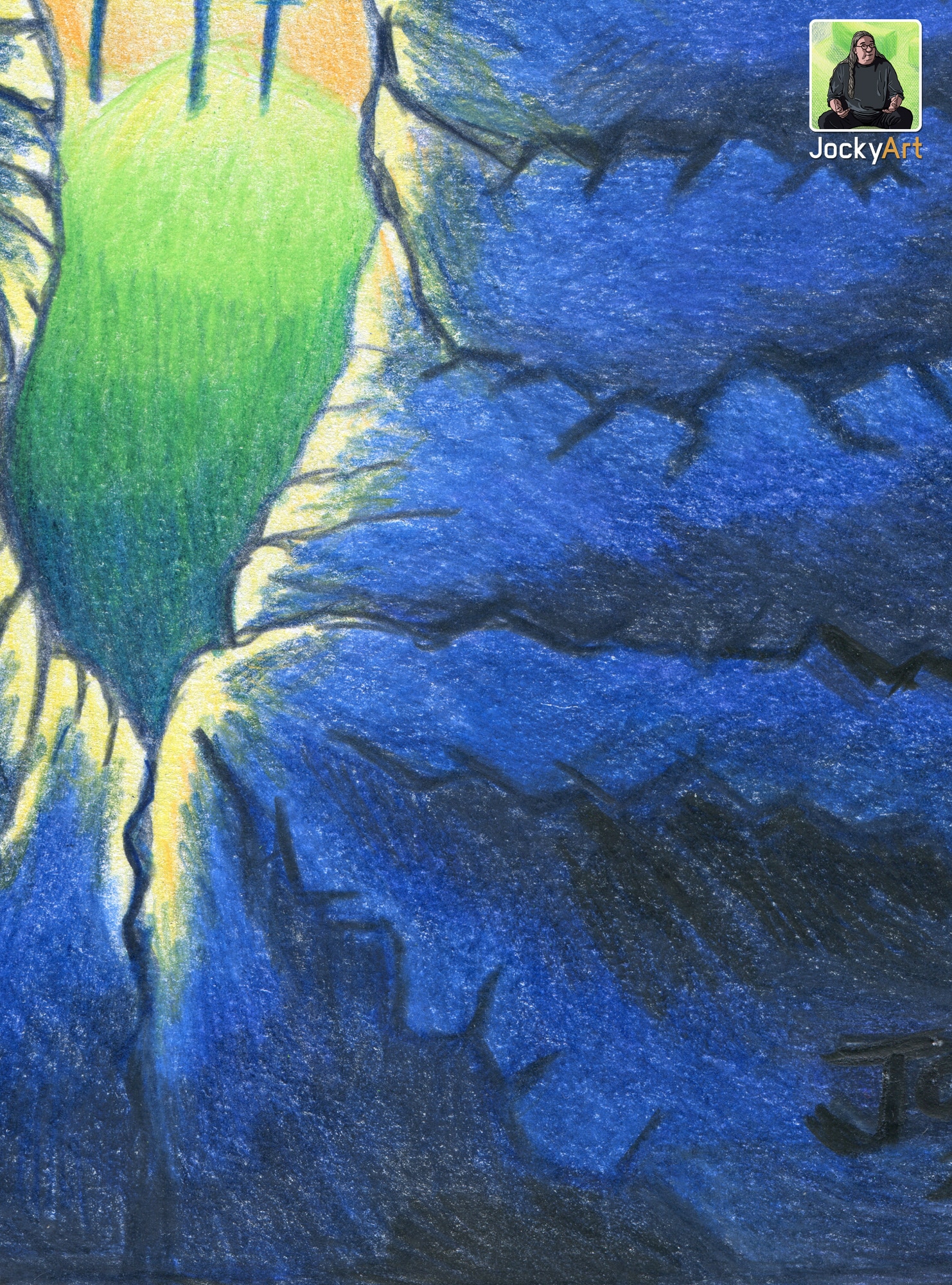 Funke der Hoffnung (Detail)