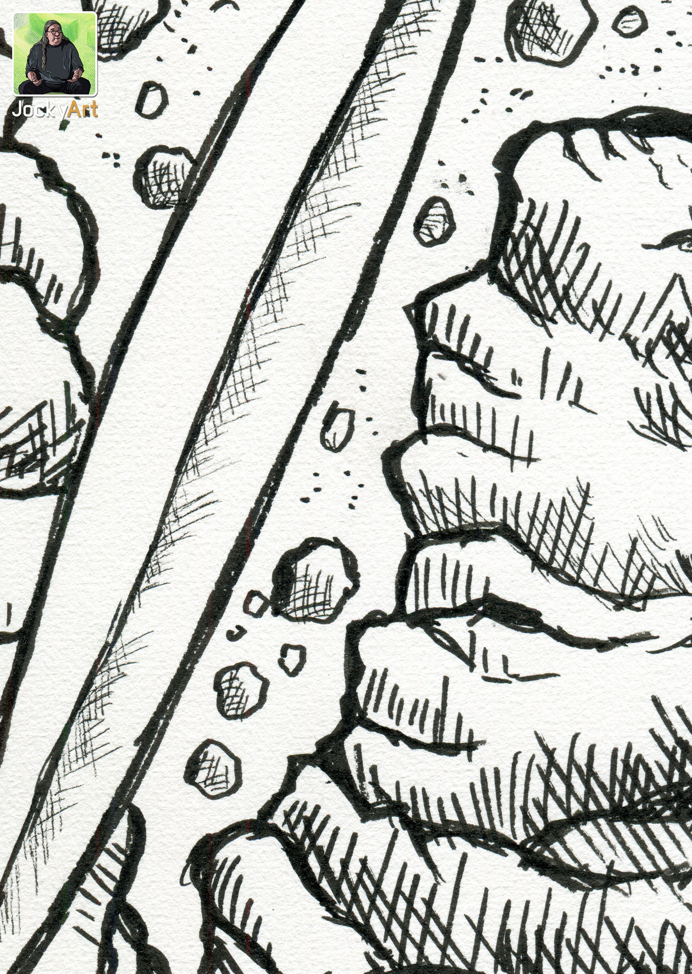 Ergreife Dein Schwert (Fels) (Original) - Image 4