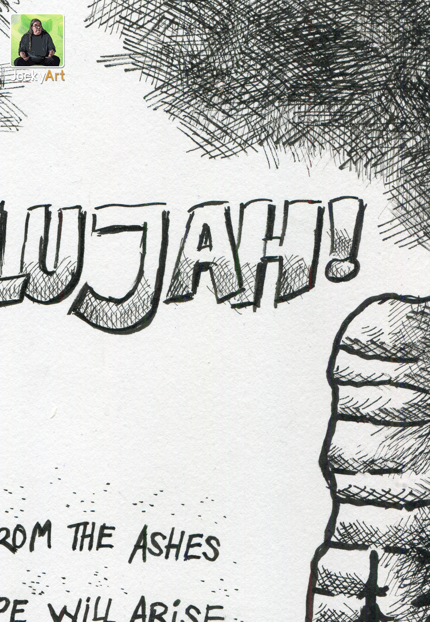 Up from the ashes (Detail)