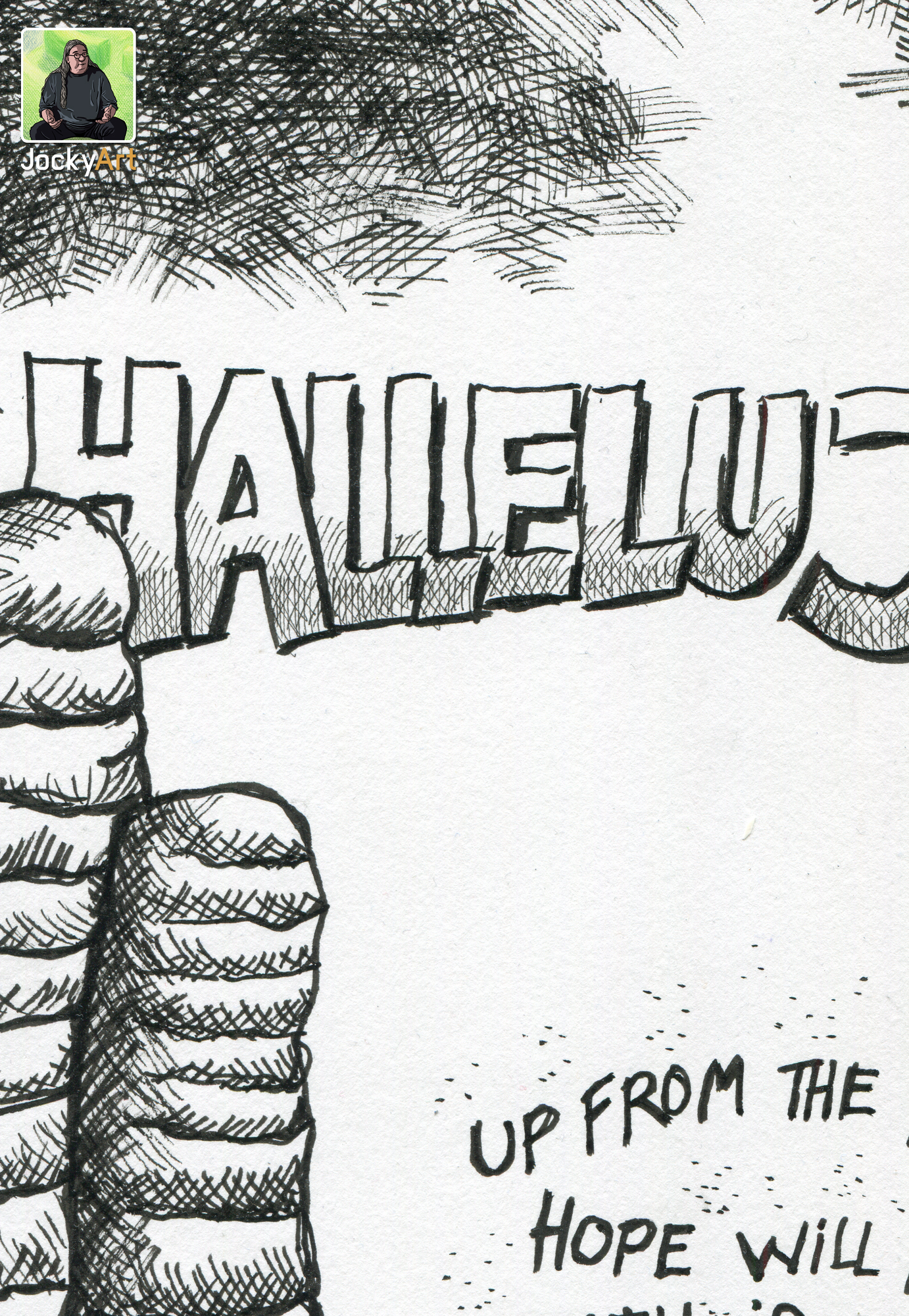 Up from the ashes (Detail)