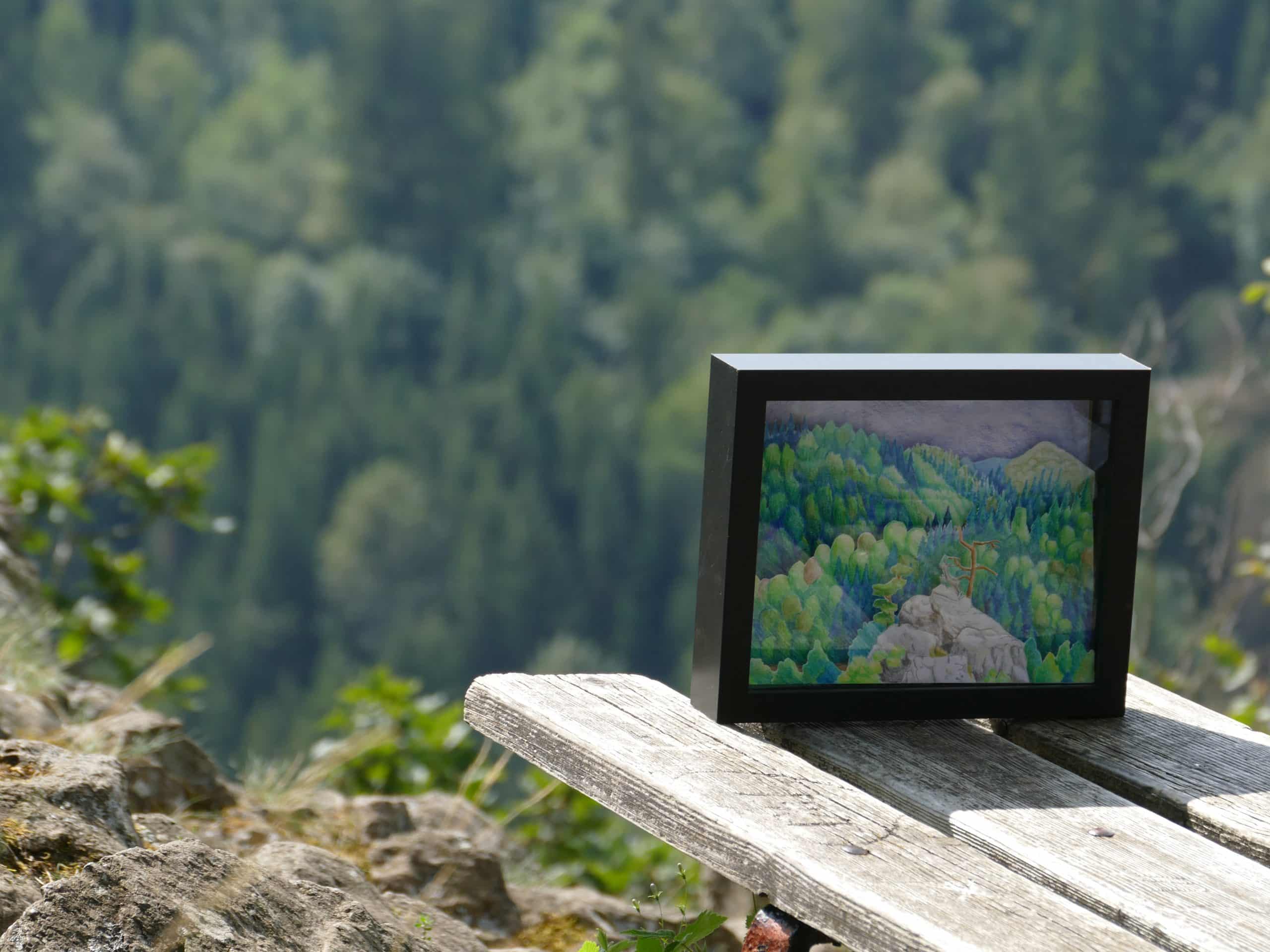 Hirschsprung vor Ort (Diarama)