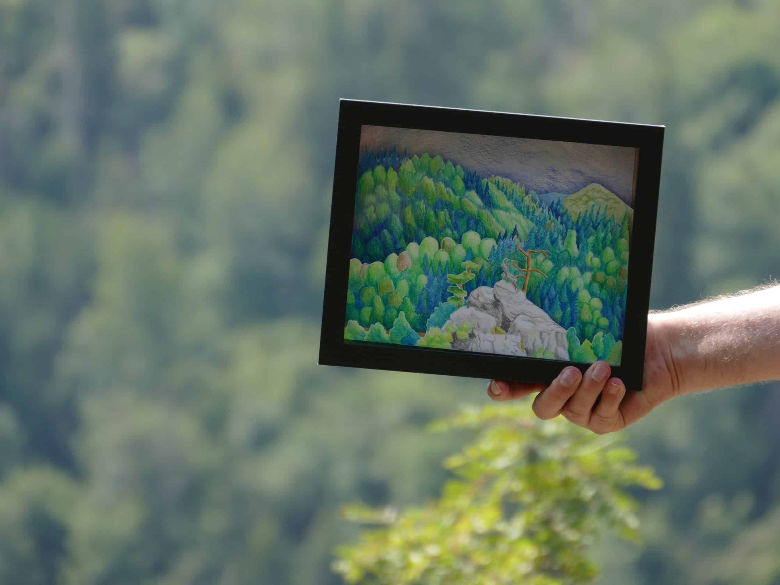 Hirschsprung vor Ort (Diarama)