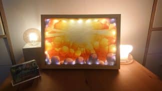 Schau aufs Licht (Leuchtrahmen)