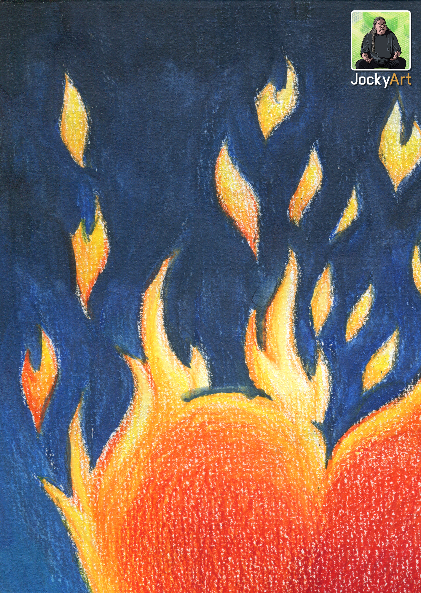 Da brennt ein Feuer (Detail)