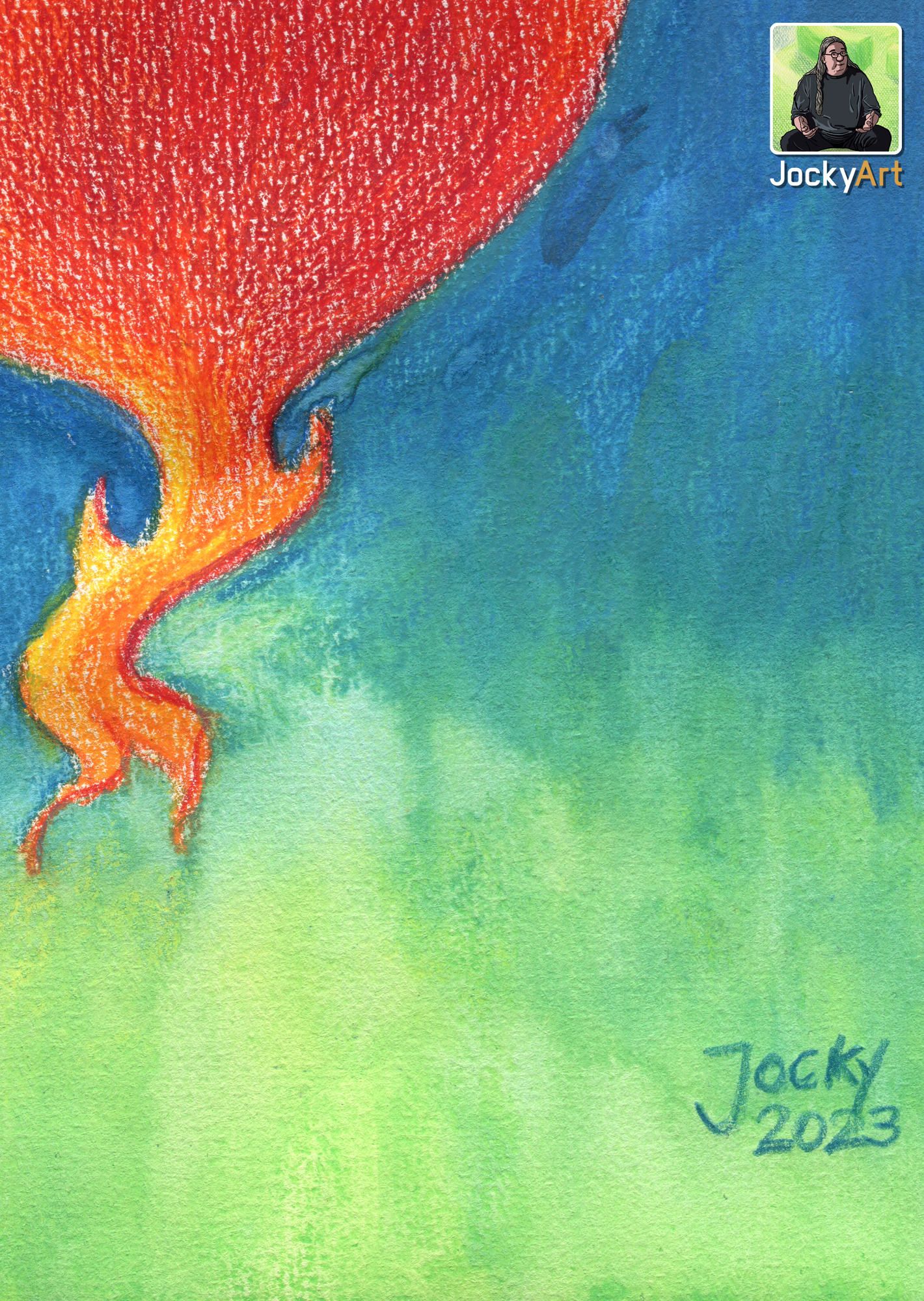 Da brennt ein Feuer (Detail)