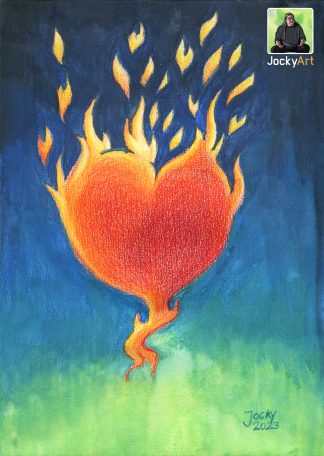 Da brennt ein Feuer (Original)