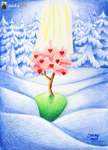 Überraschende Blüte im Winter