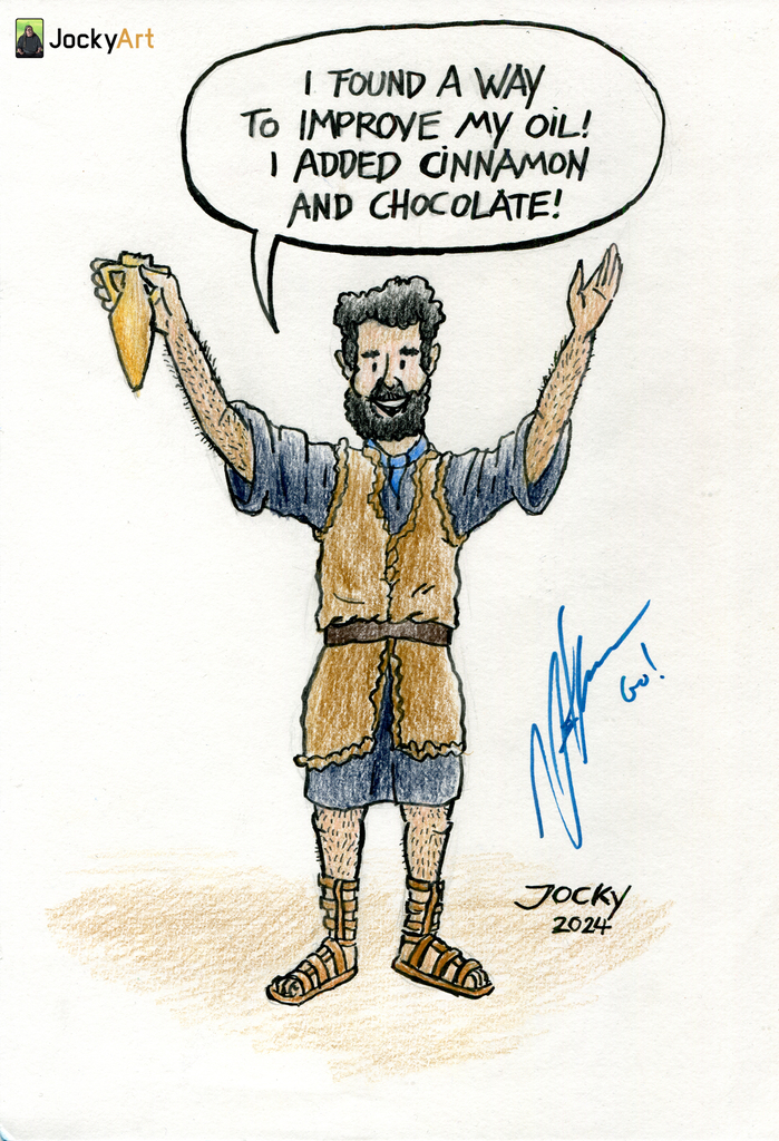 Zebedee - Oil (Signed)