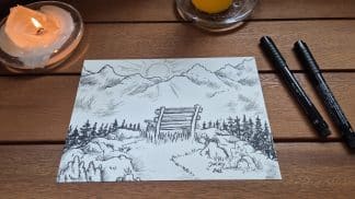 Komm zur Ruhe (Postkarte A5)