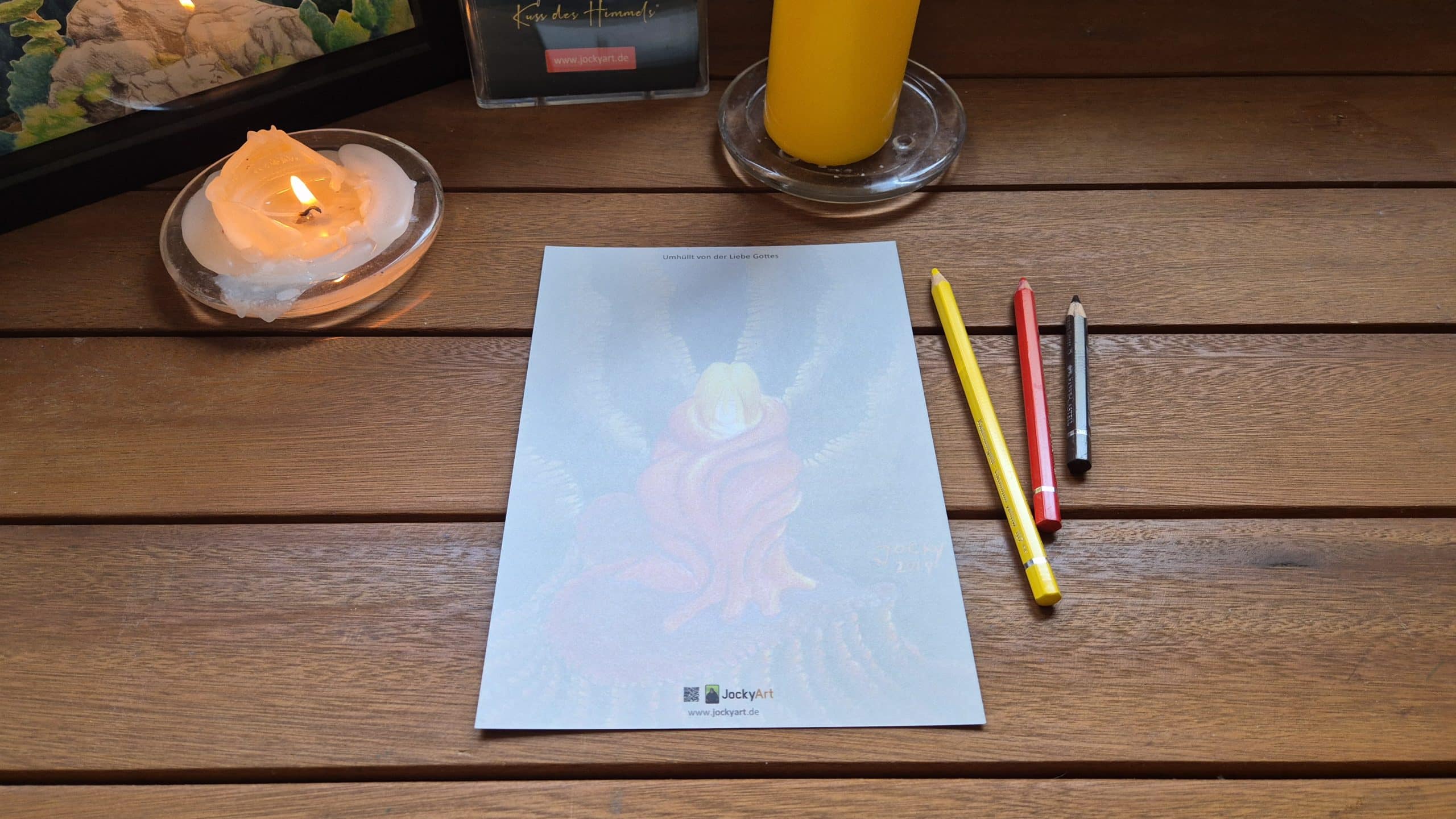 Umhüllt von der Liebe Gottes (Postkarten A5)