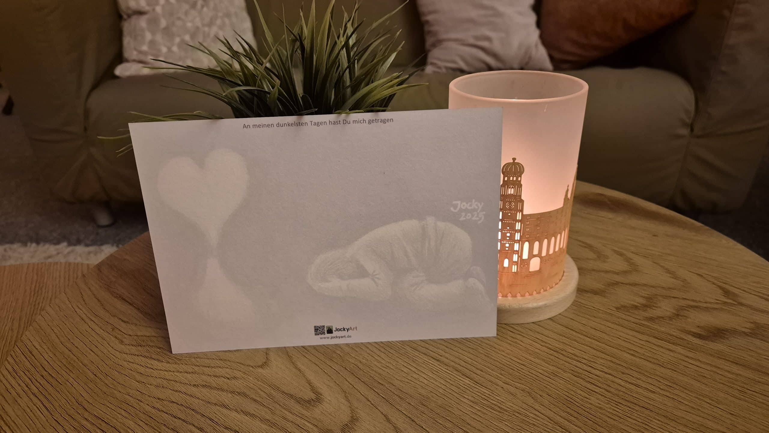 Getragen in den dunkelsten Tagen (Postkarte A5) - Image 7