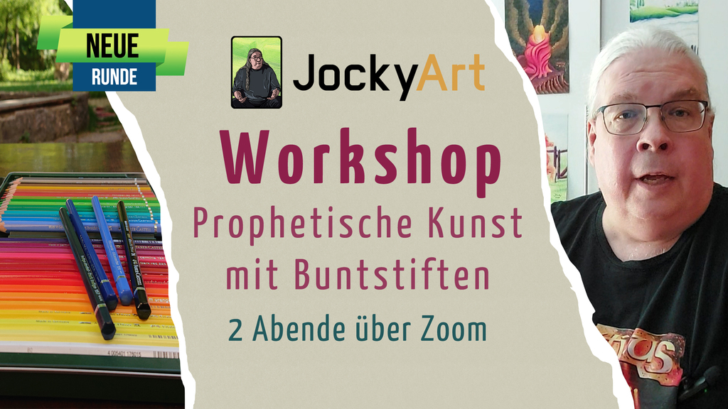 Workshop: Proph. Kunst Buntstiften (Juli 2025)