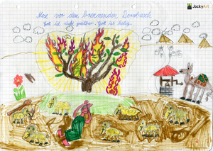 Schulzeit: Der brennende Dornbusch