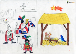 Schulzeit: Die Geburt Jesu