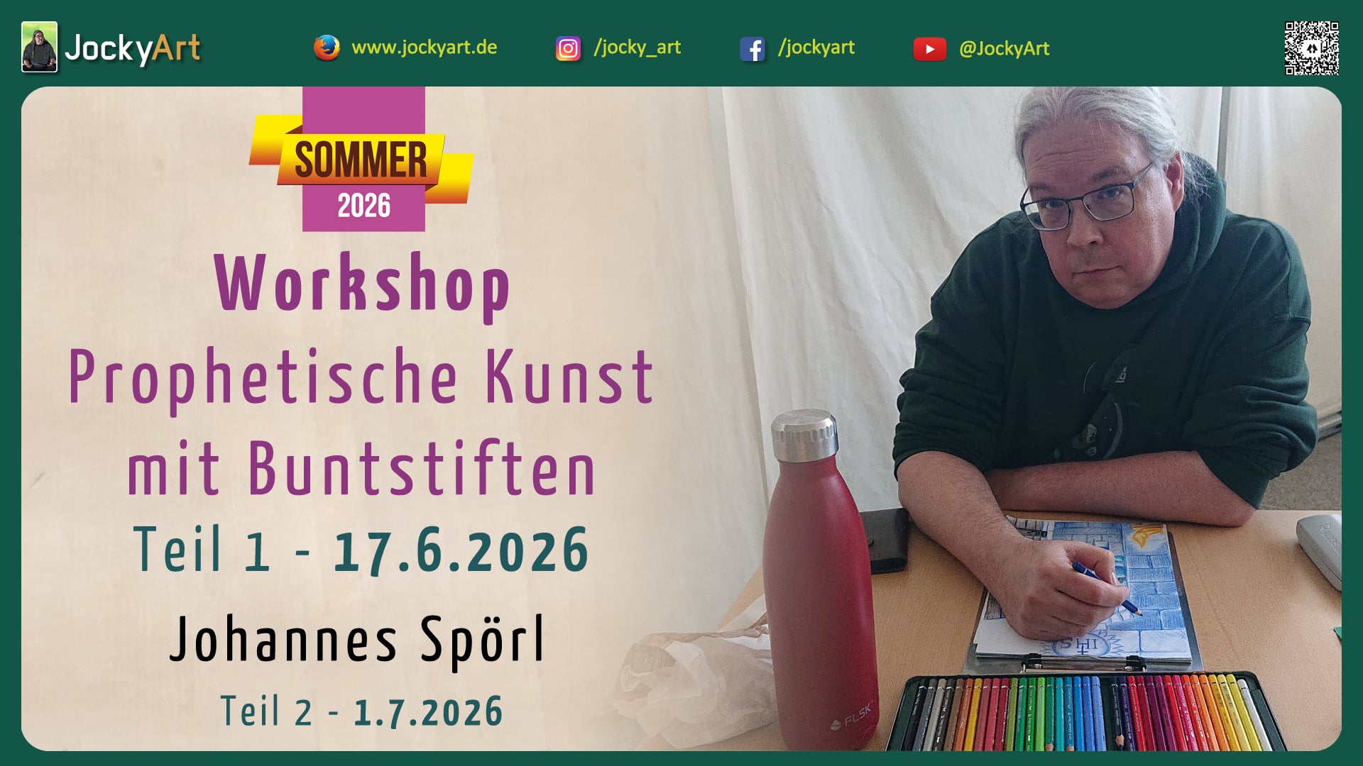 Workshop: Prophetische Kunst mit Buntstiften